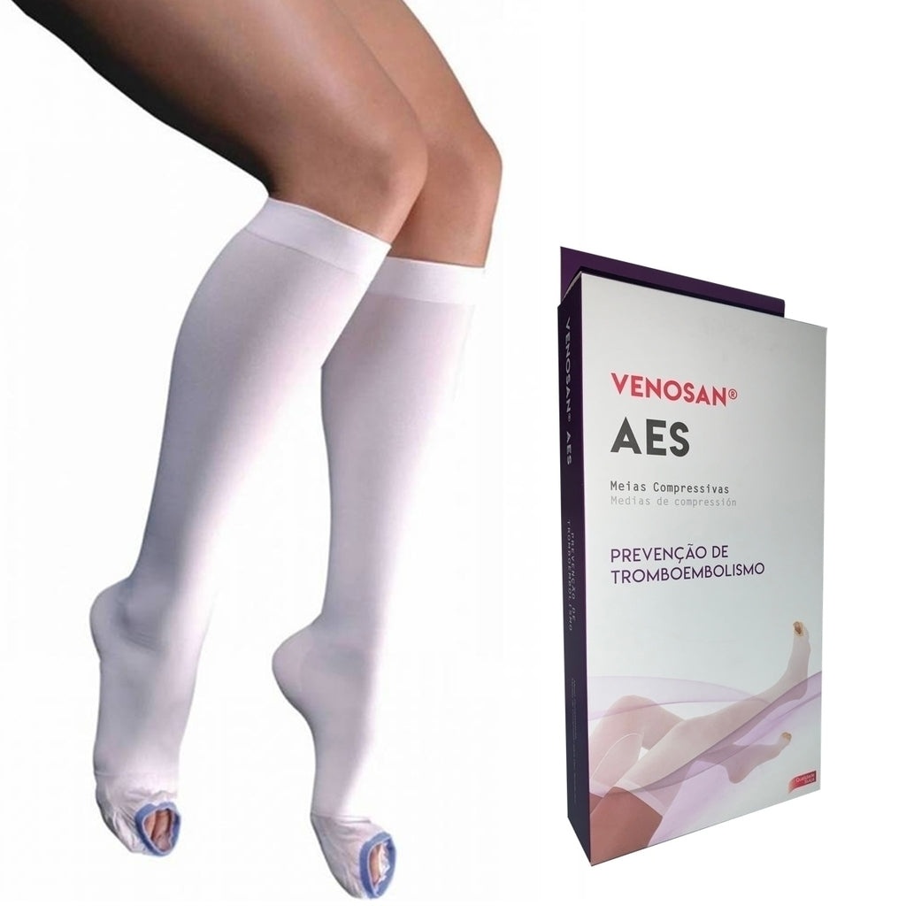 Meia de Compressão Pós-Cirúrgica Venosan Legline 3/4 – 20‑30 mmHg