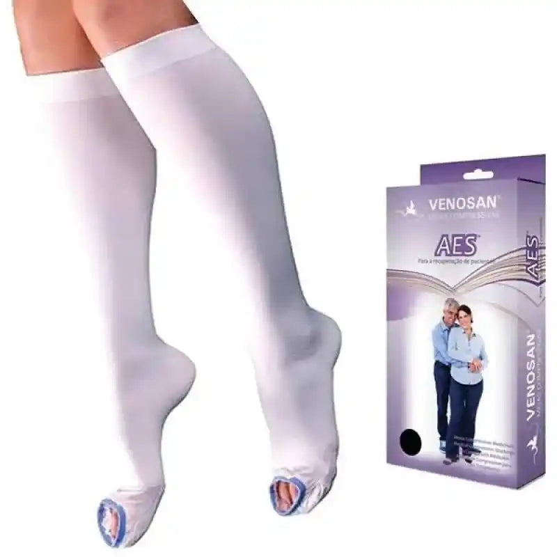 VENOSAN AES AD 18MMHG G PE ABERTO BRANCA BRANCA 001  02